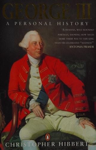 Portada del libro de GEORGE III: A PERSONAL HISTORY HIBBERT, CHRISTOPHER