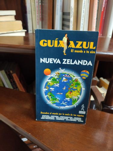 Portada del libro de NUEVA ZELANDA GUIA AZUL