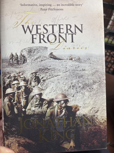 Portada del libro de WESTERN FRONT DIARIES, THE [TAPA DURA] JONATHAN-KING