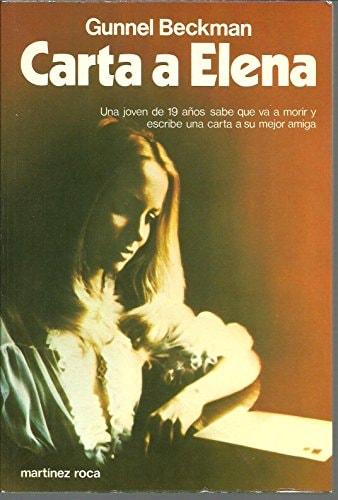 Portada del libro de CARTA A ELENA [PAPERBACK] GUNNEL BECKMAN