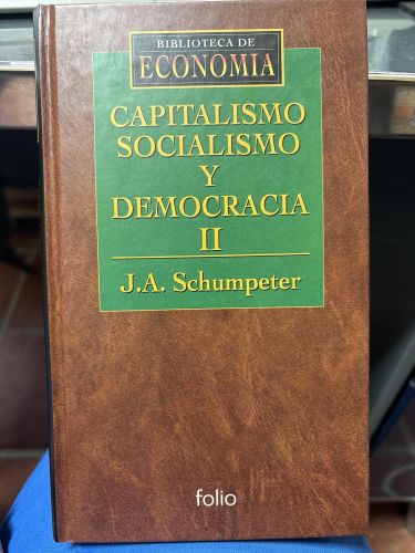 Portada del libro de CAPITALISMO SOCIALISMO DEMOCRACIA VOL.2