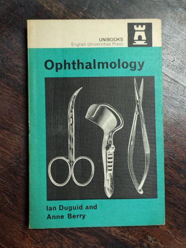 Portada del libro de OPHTHALMOLOGY (UNIBOOKS S.) DUGUID, IAN M.