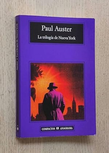 Portada del libro de La trilogía de Nueva York