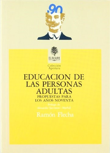 Portada del libro de Educación de las personas adultas propuestas para los años noventa