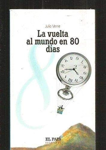 Portada del libro de La vuelta al mundo en 80 días