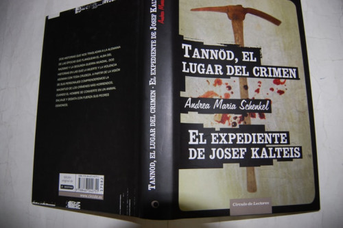 Portada del libro de Tannöd, el lugar del crimen El expediente de Josef Kalteis