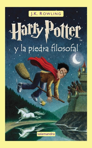 Portada del libro de Harry Potter Y La Piedra Filosofal