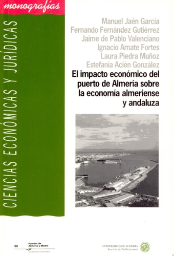 Portada del libro de El impacto económico del puerto de Almería sobre la economía almeriense y andaluza