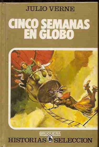 Portada del libro de Cinco Semanas en Globo