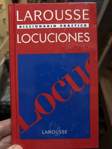 Portada del libro de Dicc.pratico Locuciones