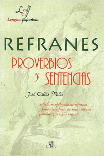 Portada del libro de Refranes, proverbios y sentencias