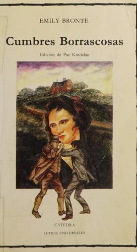 Portada del libro de Cumbres borrascosas