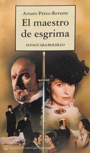 Portada del libro de El maestro de esgrima