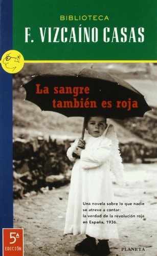 Portada del libro de La sangre también es roja