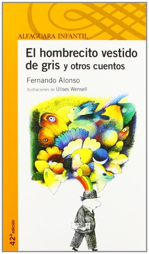 Portada del libro de El Hombrecito Vestido de Gris y Otros Cuentos