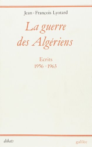 Portada del libro de La guerre des algériens (0000)