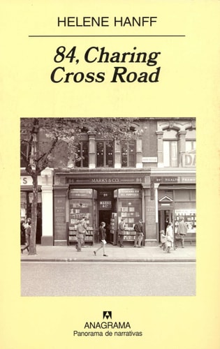 Portada del libro de 84, Charing Cross Road