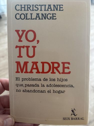 Portada del libro de Yo, tu madre