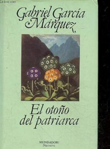 Portada del libro de El otoño del patriarca