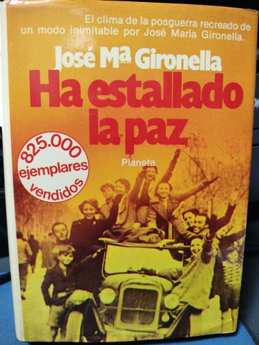 Portada del libro de HA ESTALLADO LA PAZ