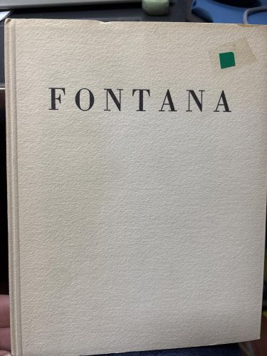 Portada del libro de FONTANA