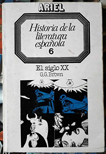 Portada del libro de El siglo XX Historia de la literatura española