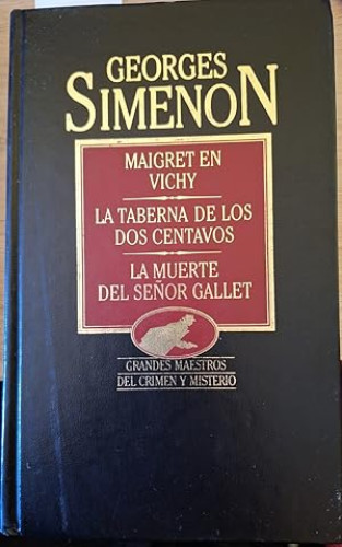Portada del libro de Maigret en Vichy y otros