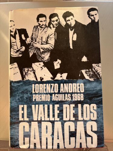Portada del libro de El valle de los caracas