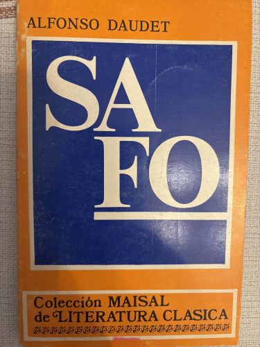 Portada del libro de Safo