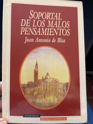 Portada del libro de Soportal de los malos pensamientos