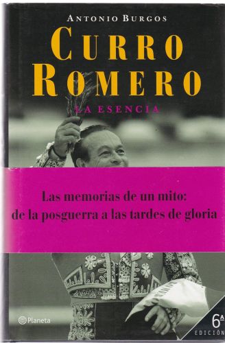 Portada del libro de YO CURRO ROMERO, CURRO
