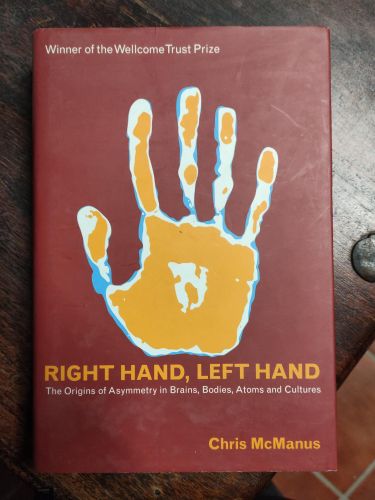 Portada del libro de RIGHT HAND, LEFT HAND MCMANUS, CHRIS