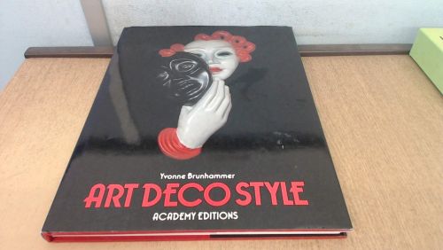 Portada del libro de ART DECO STYLE BRUNHAMMER, YVONNE AND BEESON, D.