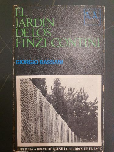 Portada del libro de El jardín de los Finzi Contini
