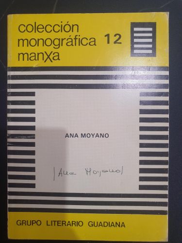 Colección Monográfica Manxa 12 Ana Moyano