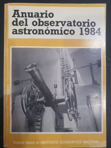 Anuario del observatorio astronómico 1984 