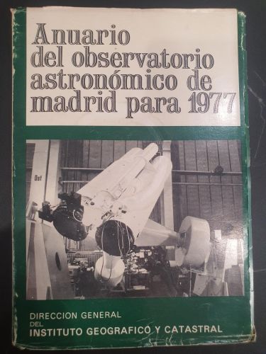 Anuario del observatorio astronómico de Madrid para 1977