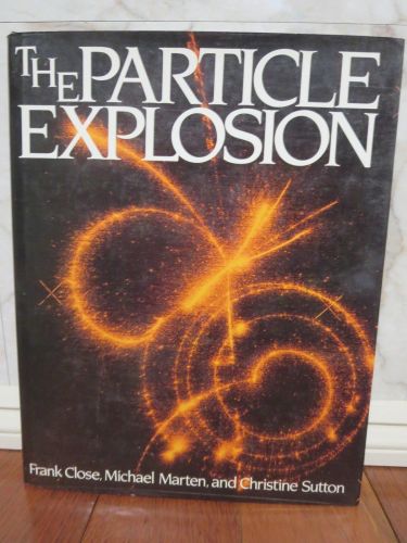 Portada del libro de THE PARTICLE EXPLOSION CLOSE, F.E. MARTEN, MICHAEL AND SUTTON, CHRISTINE
