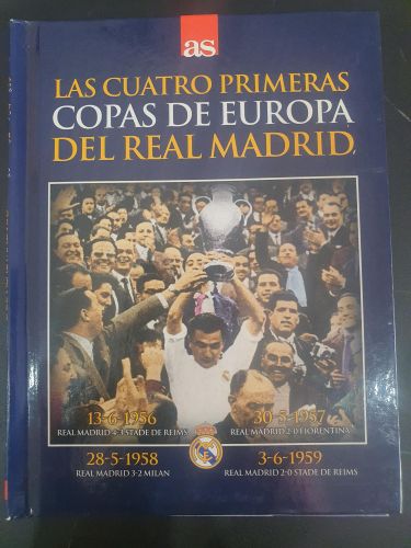 Las cuatro primeras copas de Europa del Real Madrid + DVD