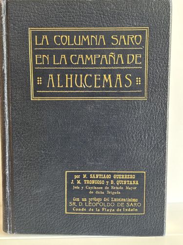 LA COLUMNA SARO EN LA CAMPAÑA DE ALHUCEMAS