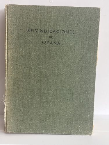 REIVINDICACIONES DE ESPAÑA ALFONSO GARCIA VALDECASAS