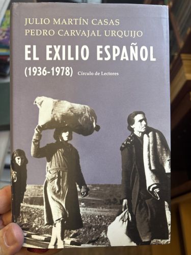 Portada del libro de El exilio español