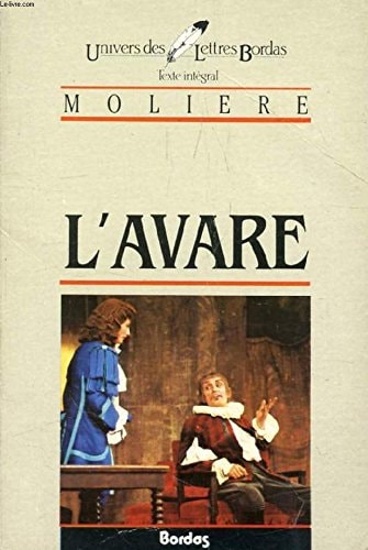 L'avare comédie