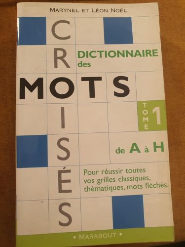 Dictionnaire des mots croisés