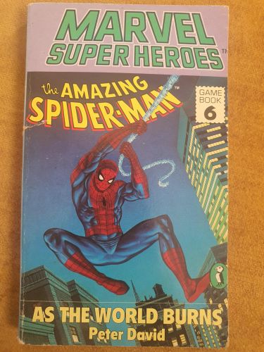 Portada del libro de The Amazing Spiderman As the World Burns