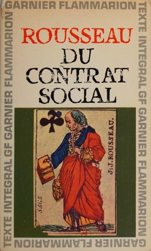 Portada del libro de DU CONTRAT SOCIAL