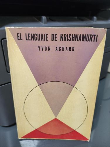 Portada del libro de EL LENGUAJE DE KRISHNAMURTI