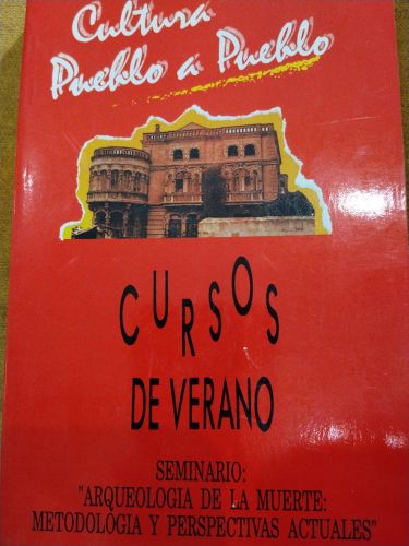 Portada del libro de Cultura pueblo a pueblo. Seminario 