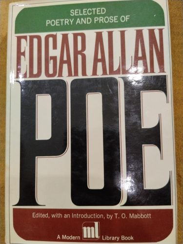 Portada del libro de Selected Poetry and Prose of Edgar Allan Poe