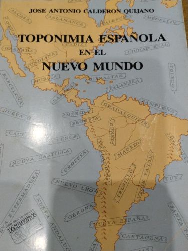Toponimia española en el Nuevo Mundo